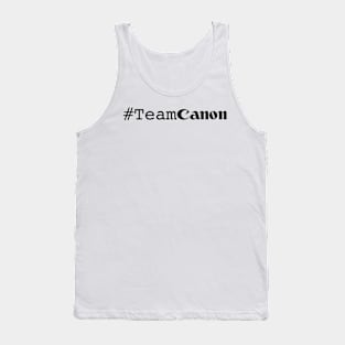 #teamcanon Tank Top